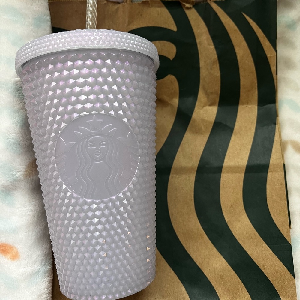 ❄️ Starbucks Holiday 2021 Icy White Grande studded